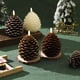 thumbnail image 3 of Inteprter 2 unids/set de velas LED de piña con Control remoto, decoración elegante para de Navidad, velas de piña sin llama Iluminación y accesorios, 3 of 6