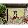 thumbnail image 3 of Easter Eggs Greater Swiss Mountain Dog Door Mat, 3 of 4