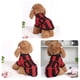 thumbnail image 3 of Camiseta para mascotas, perro pequeño, cachorro, ropa para gato, chaleco, tops, disfraz, sudadera, atuendos, rojo, S, 3 of 7