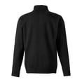 thumbnail image 5 of Harriton M421 Unisex Pilbloc™ Quarter-Zip Pullover Sweater-Black-2XL, 5 of 6