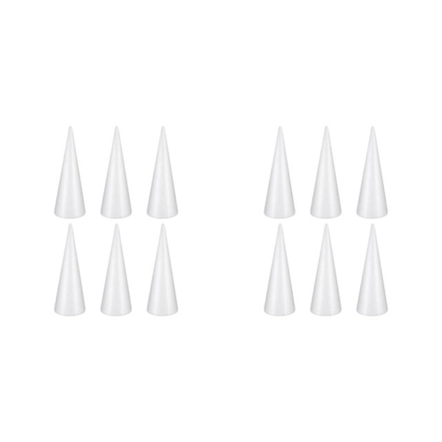 Wweixi Handcrafted Colored Painting DIY Craft Kit Styrofoam for All 75-84 inch Sizes White 9.84 Inch 2Set