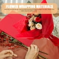 thumbnail image 5 of MERRYHAPY Red Paper for Wrapping Flower 120 Sheets Ideal for Flower Packaging and Office Use, 5 of 8