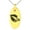 Gold, variant on Stainless Steel Skull & Crossbones Kiss of Death Engraved Small Oval Charm Pendant Necklace