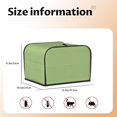 thumbnail image 5 of Fotbe Green Gingham for Four Slice Toaster Cover, Fingerprint Protector, Super Soft Appliance Cover And Dust Cover,Bread Dust Cover & Fingerprint Protection, 5 of 7