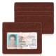 thumbnail image 1 of Tarjetero Fintie Slim, minimalista, de piel con bloqueo RFID, 1 of 7