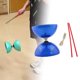 thumbnail image 1 of Diabolo CUTICAT juguete de malabarismo chino azul con palos de Diabolo, 1 of 8