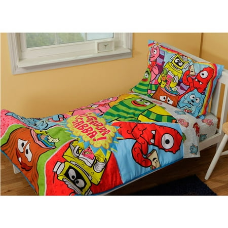 Yo Gabba Gabba - Toddler Bedding 4-Piece Set
