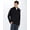Black, variant on Boxercraft BM5203 Men's Flex Quarter-Zip Pullover-Black-XXS