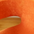thumbnail image 4 of Hailsburg Orange Microfiber Accent Chair, 4 of 4