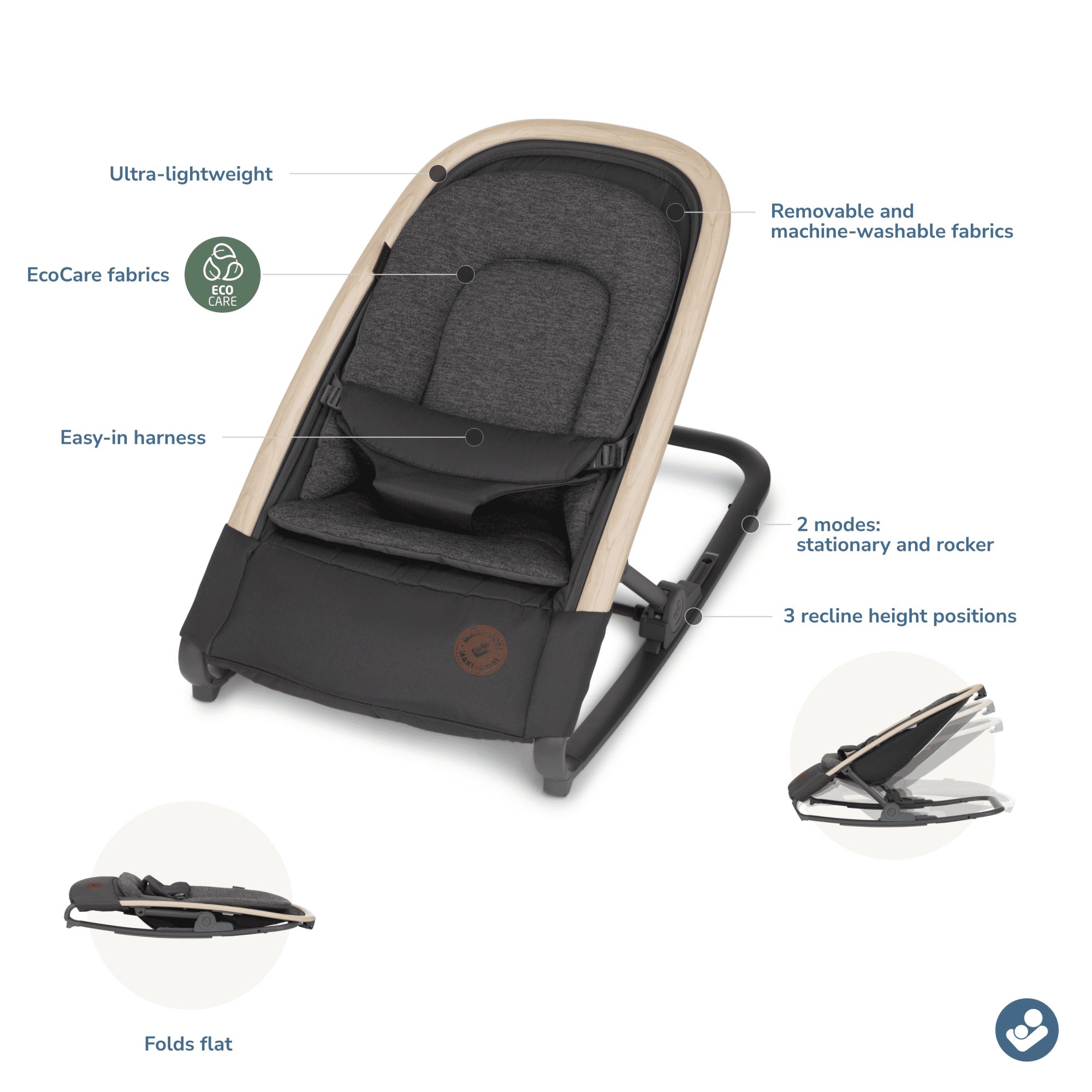 Maxi-Cosi Kori 2-in-1 Rocker - Walmart.com