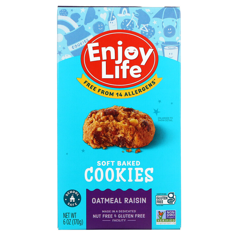 SOFT BAKED COOKIE OATMEAL RAISIN Pack of 6