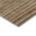 thumbnail image 3 of Addison Rugs Mayfield Premium Machine Washable Transitional Stripes Terracotta Rectangle Rug, 8' x 10', 3 of 7