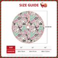 thumbnail image 2 of Salouo West Cowgirl Disco Christmas Tree Skirt 36" Farmhouse Christmas Decorations Snowman Xmas Tree Skirt Tree Mat for Holiday Party Decor, 2 of 8