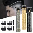 thumbnail image 2 of QUTETN Rasoir rechargeable pour Hommes, Tondeuse Électrique Rétro pour Adultes, Tondeuse à Barbe rechargeable USB pour Maison, Tondeuse à Cheveux pour Petit Ami Mari, 2 of 7