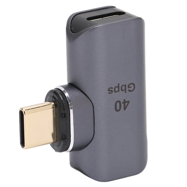 Adaptador Tipo C Hembra A Tipo C Macho, Adaptador USB C Magnético De 40 Gbps Para Dispositivos De Interfaz Tipo C