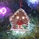thumbnail image 2 of Adorno de casa de jengibre NQ con luces brillantes 3 piezas estilo aleatorio, 2 of 5