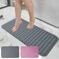 thumbnail image 1 of Xihbxyly Alfombrilla de Baño de Pvc Antideslizante con Ventosa Fuerte, Cómodo Masaje de Pies, Fácil de Limpiar, Multiusos, 70 X 35 Cm., 1 of 6
