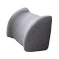 thumbnail image 2 of Almohada de respaldo para salón, suave, para coche, sofá, silla de ordenador Gris oscuro, 2 of 6