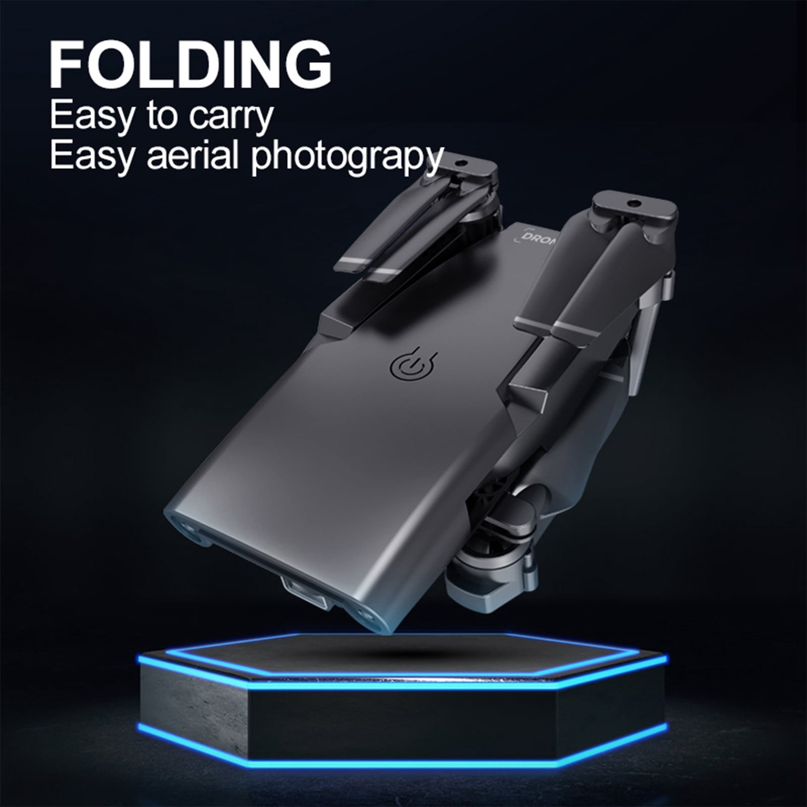 ESULOMP Drone with Dual 720P HD FPV Camera Remote Control Toys Gifts for Boys Girls with Altitude Hold Headless Mode Start Speed Adjustment