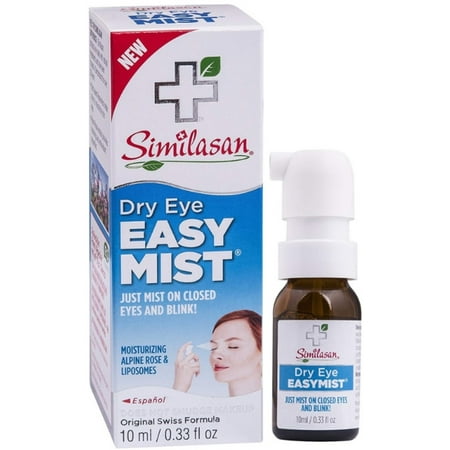 Similasan Dry Eye Easy Mist For Dry Eyes, 0.33 oz
