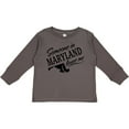 thumbnail image 3 of Inktastic Someone in Maryland Loves Me Boys or Girls Long Sleeve Toddler T-Shirt, 3 of 5