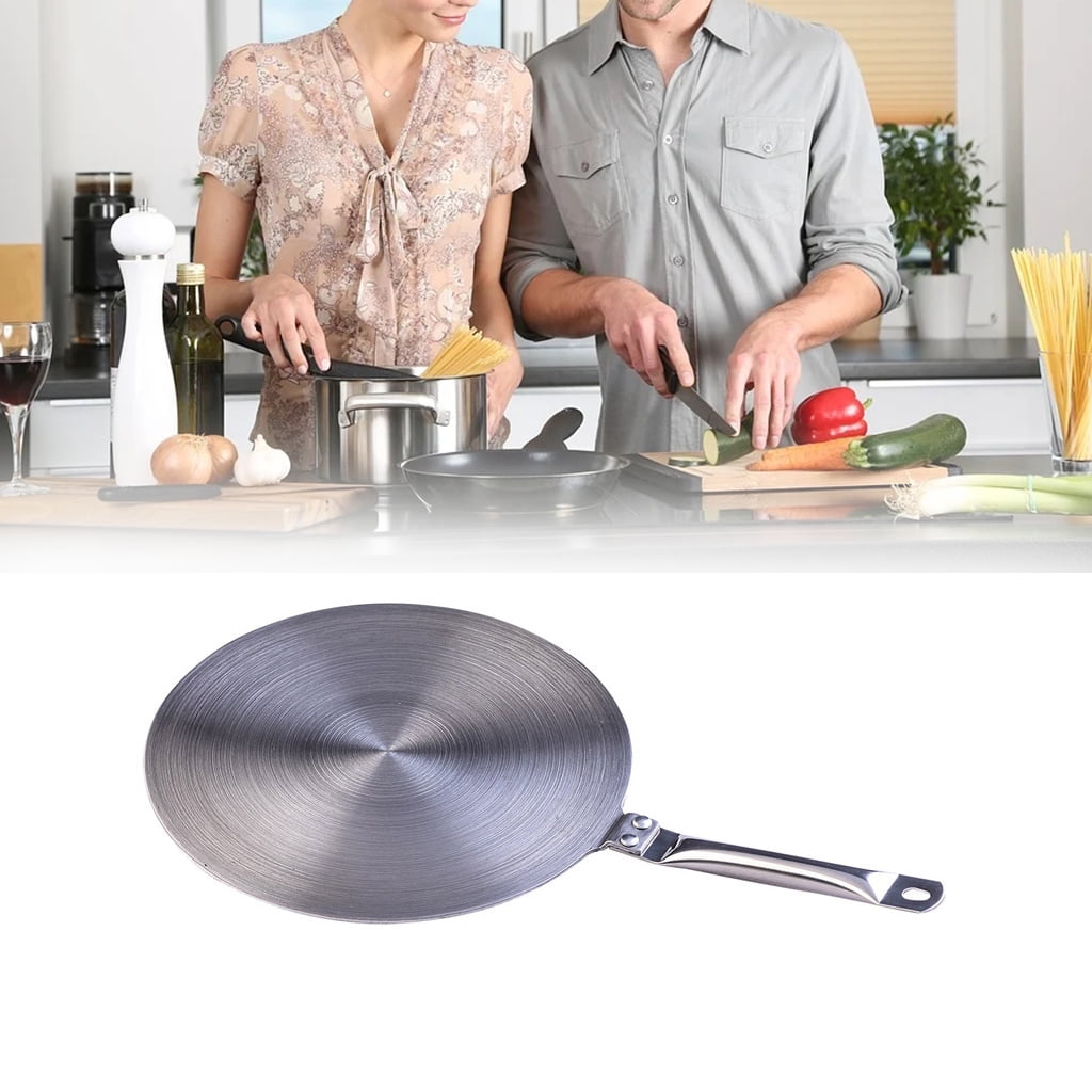 Oasiva Diffuser Plates for Electric Gas Stove Glass Induction Heat Diffuser with Handle