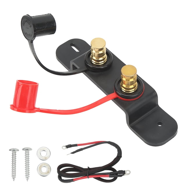 Oubit Battery Jumper Terminals,Remote Battery Jumper Terminals Battery Terminal Relocation Kit Battery Charger Post Enhanced Features
