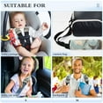 thumbnail image 5 of WOBOGO Whales Swim with Sailboats Seat Belt Cover 2 Piece Soft Comfort Driving Shoulder Pad Suitable for All Cars and Backpacks, 5 of 8