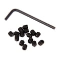 thumbnail image 2 of Kit de Enrolladores de Manija perfecl de Puerta de Ventana de Coche Aluminio Negro, 2 of 8
