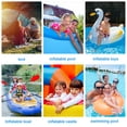thumbnail image 1 of 20Pcs Pool Liner Patch Waterproof Self-Adhesive PVC Boat Convenient Lightweight Useful Stickers Outdoor Flexible Swimming Ring Supply Tent Inflatable Car, 1 of 8