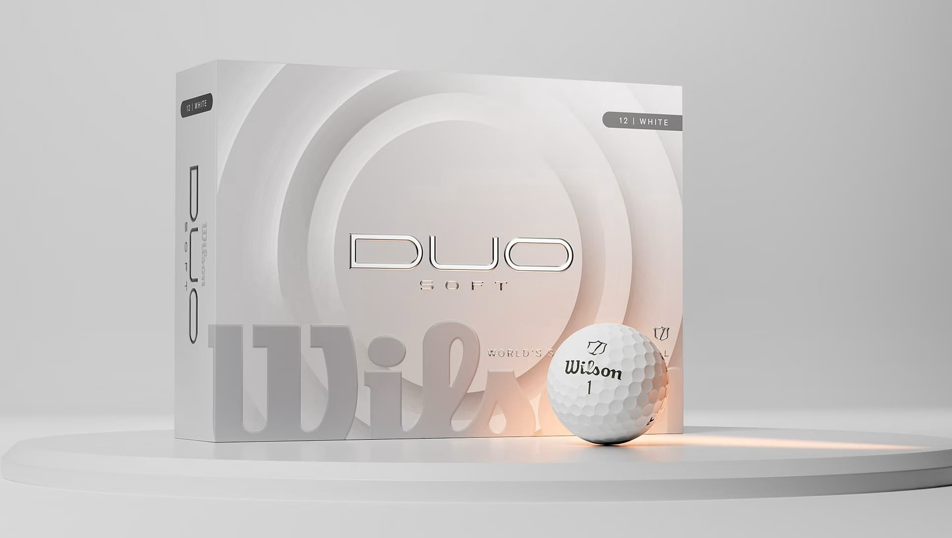 Wilson Duo Soft Golf Ball, Green, 12pk