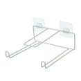 thumbnail image 1 of Hangers Organizer Rack Clothes Storage Holder Stacker Wall Mounted Hanger Holder for Closet Bedroom  Black, 1 of 10