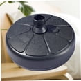 thumbnail image 4 of SHOWERORO Base de Parasol d'Extérieur Poids Plastique Noir 1 Ensemble pour Parasol de Plage, 4 of 8