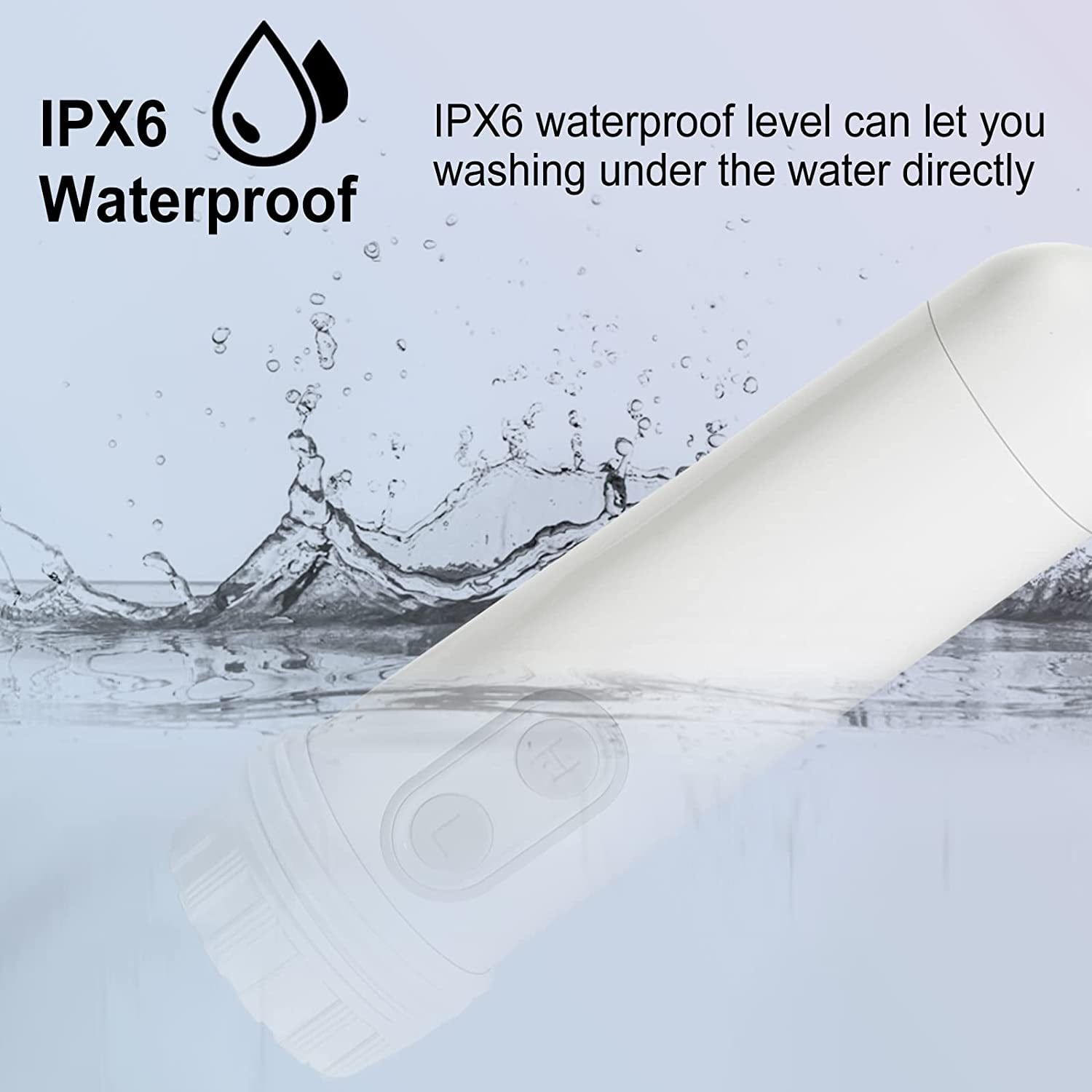 Portable Bidet - Mini Foldable Handheld Personal Travel Bidet with 2 Pressure Options Electric Sprayer Toilet for Personal Hygiene Cleaning/Soothing Postpartum Care/Perineal & Hemmoroid Treatment