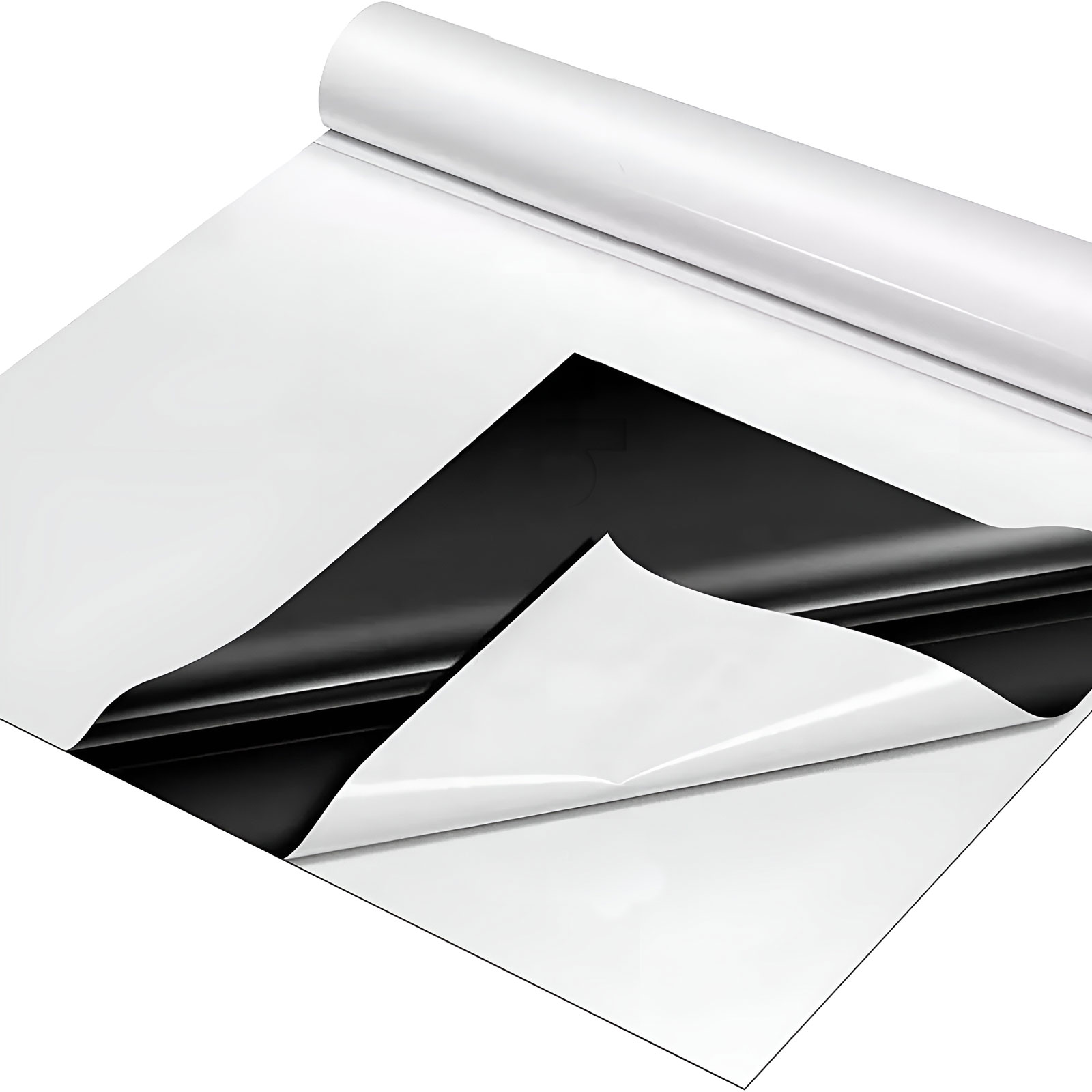 White Plastic Sheeting 10 mil (10' x 100') Thick Plastic Sheeting