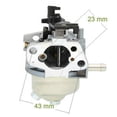 thumbnail image 2 of GLFILL 1pc Carburetor Replaces For Hecht For Einhell For Rotenbach For Arebos For BRAST Lawn Mower Garden Power Grass Cutter Tools Part, 2 of 6