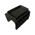 thumbnail image 1 of Sofa Armrest Organizer for Remote, Books & More - Bedside Storage Solution Black Couch Caddy, 1 of 8