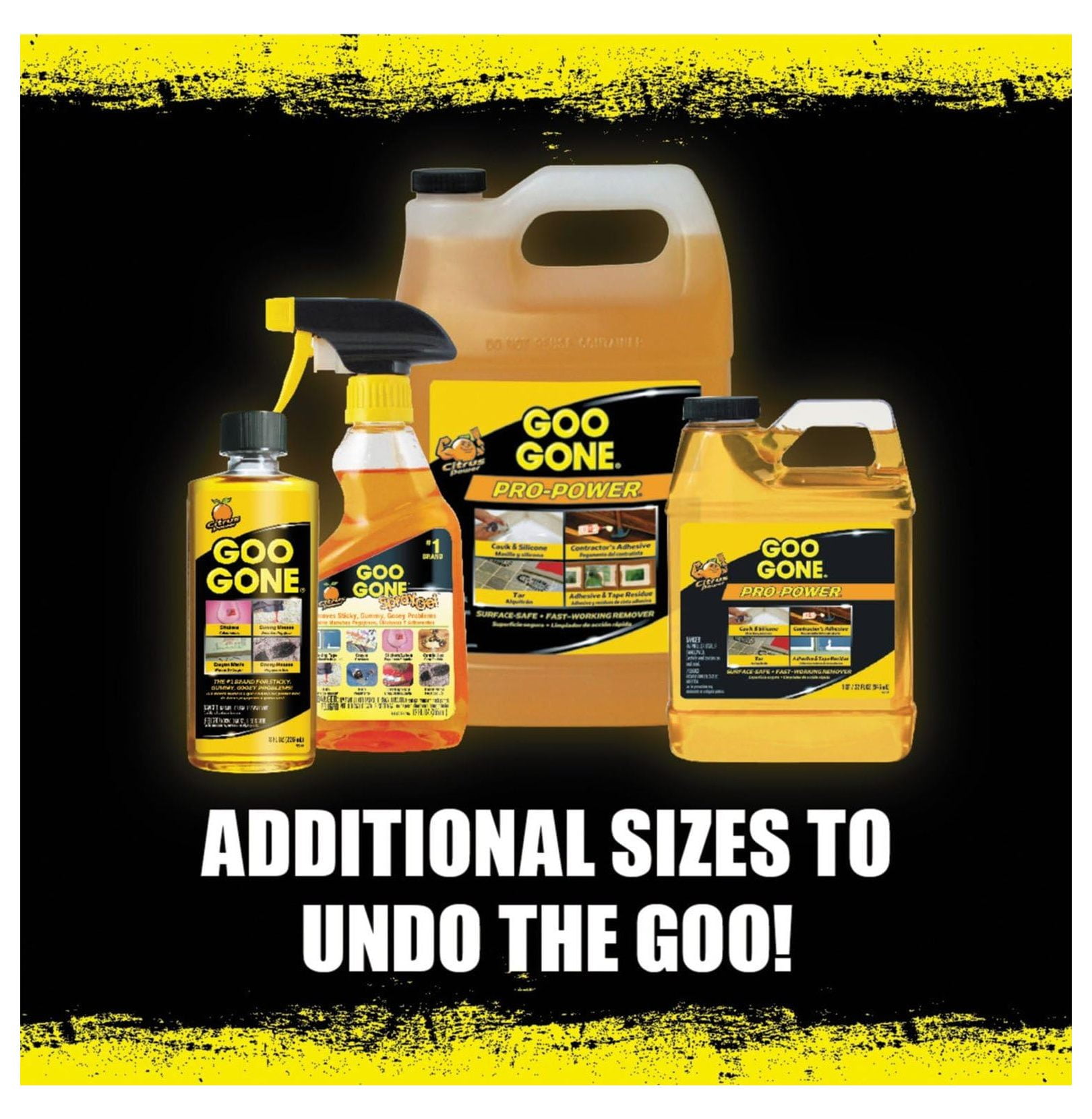 Goo Gone Pro-Power Cleaner, 1 Gallon - Citrus Scent Adhesive Remover