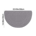thumbnail image 3 of AuroraX Gray Bathroom Rugs Non Slip Washable,Quick Drying Single Shower Rugs for Bathtub Bathroom Decor and Accessories, 3 of 6
