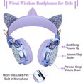 thumbnail image 4 of Auriculares, Auriculares Inalámbricos Auriculares Auriculares Bluetooth con Diadema Ajustable Levamdar 222984-3, 4 of 8