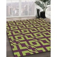 thumbnail image 2 of Ahgly Company Indoor Round Patterned Pistachio Green Area Rugs, 3' Round, 2 of 6