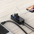 thumbnail image 4 of Usb Hub With Power Supply, Usb 3.0 Hub Active With 4 Ports Superspeed ​​Data Hub With Switch And 1 Intelligent Charging Port, 4 of 7