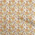 thumbnail image 1 of oneOone Cotton Silk Sea Green Fabric Floral Diy Clothing Quilting Fabric Print Fabric By Yard 42 Inch Wide, 1 of 4