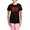 With Pink Camo Pant, variant on CafePress - Punk's Not Dead Women's Dark Pajamas - Women's Short Sleeve Print T-Shirt and Pants Dark Cotton Pajama Set