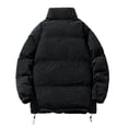 thumbnail image 3 of Men's Autumn And Winter New Thick Warm Corduroy Coat Cotton Padded Jacket, 3 of 3