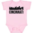 thumbnail image 3 of Inktastic Cincinnati Skyline Grunge Boys or Girls Baby Bodysuit, 3 of 5