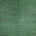 thumbnail image 1 of Ahgly Company Indoor Square Contemporary Forest Green Abstract Area Rugs, 4' Square, 1 of 6