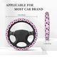 thumbnail image 3 of Fotbe Pink Girl Halloween Funda para Volante Universal de 15 pulgadas, Accesorios para Auto para Hombre y Mujer, Protector de Volante Cómodo para SUV y Sedán, 3 of 6