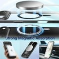 thumbnail image 3 of JETech Magnetic Slim Case for iPhone 17 Air Compatible with MagSafe, Camera Lens Full Protection, Ultra-Thin Lightweight Clear Minimalist Protective Phone Cover, 6.5-Inch Display (Black), 3 of 5