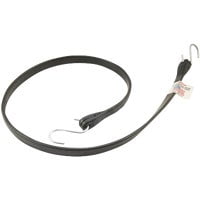Erickson Rubber Tarp Strap Hook-to-Hook - Industrial EPDM - 5/8 In. x 44 In., Black
